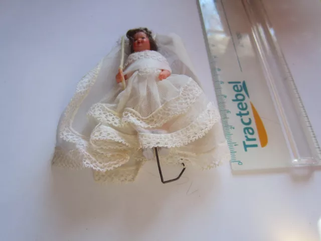 - Poupée de mariage -Figurine de mariage ancienne pour gâteau