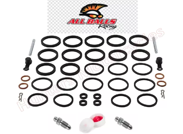 Kawasaki ZX6R G1 and G2 Front Brake Caliper Seals Repair Kit Set x 2 1998 & 1999