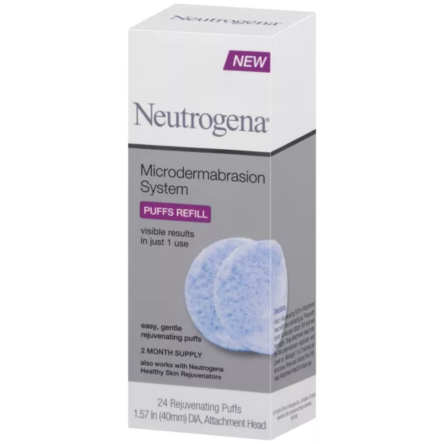 Neutrogena Microdermabrasion System 24 Puffs Refill