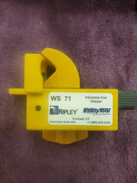 Ripley Utility Tool WS 71 - Adjustable 600v End Stripper NEW