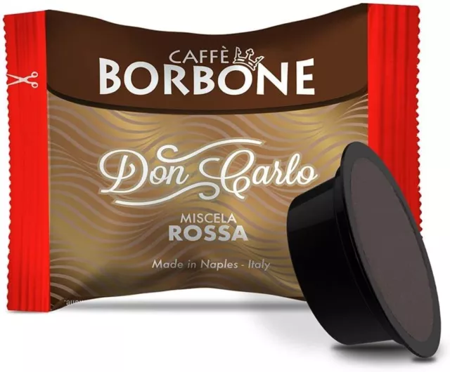 400 Capsule Caffè Borbone Don Carlo Rossa Compatibili A Modo Mio