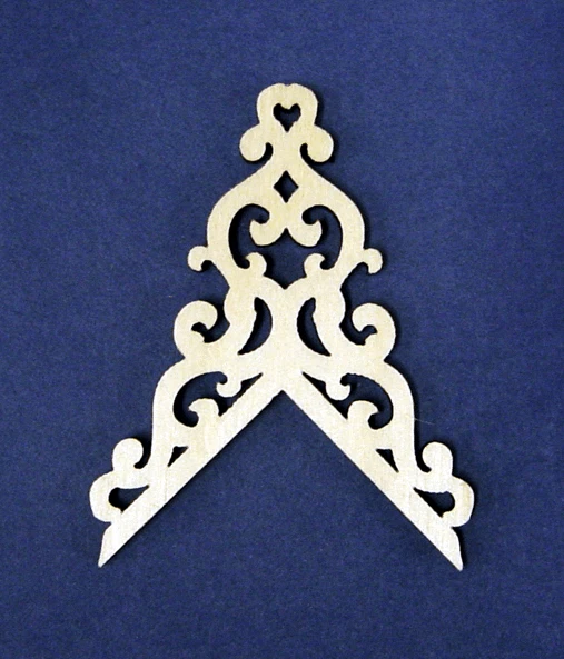 Dollhouse Miniature 1:12 Scale Victorian Roof Finial 12/12 Roof Pitch