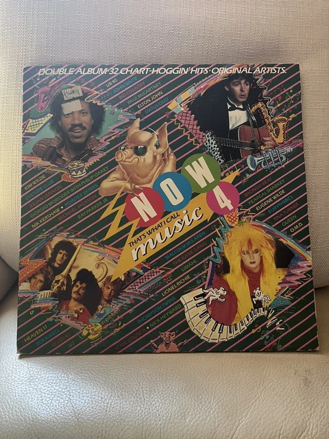 NOW THATS WHAT I Call Music 4 - (Queen, etc.) 2 x vinyle LP Gatefold ...