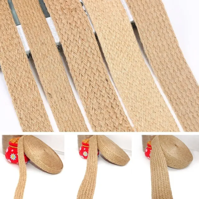 NATURE JUTE ROPE Crafts Hemp Rope DIY Burlap Ribbon Gift Wrapping $10.21 -  PicClick AU