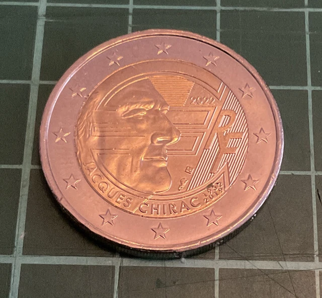 Piece 2 Euros Chirac