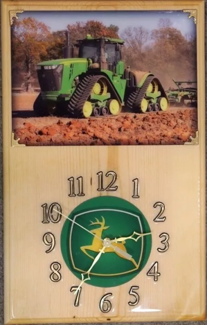 John Deere 9620RX  Wood Clock
