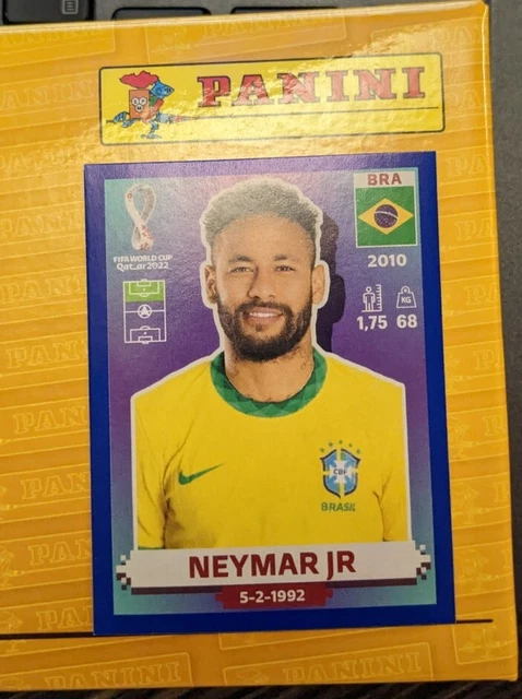 Carte Panini Coupe Du Monde Qatar 2022 Neymar Jr Gold – Notée PSA 10 – Exclusive GEMM