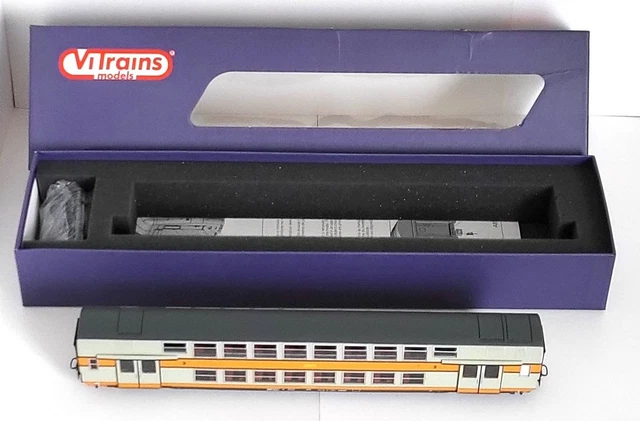 Set 3 Voitures Voyageurs ViTrains VB2N SNCF - Livrée Fuscia Nord Pas-de-Calais - HO - 1/87