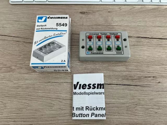 Viessmann 5549 Vice-Pult Avec Retour Complète Function en Emballage D'Origine