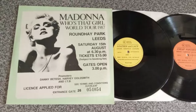 Madonna ‎– Madonna (?) 2 × Vinyl, LP, Unofficial Release