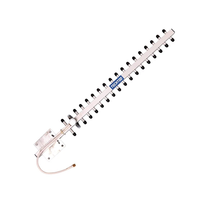 TECHTOO WiFi 2.4GHz 18dBi High Gain Yagi Directional Antenna Booster With RP-...