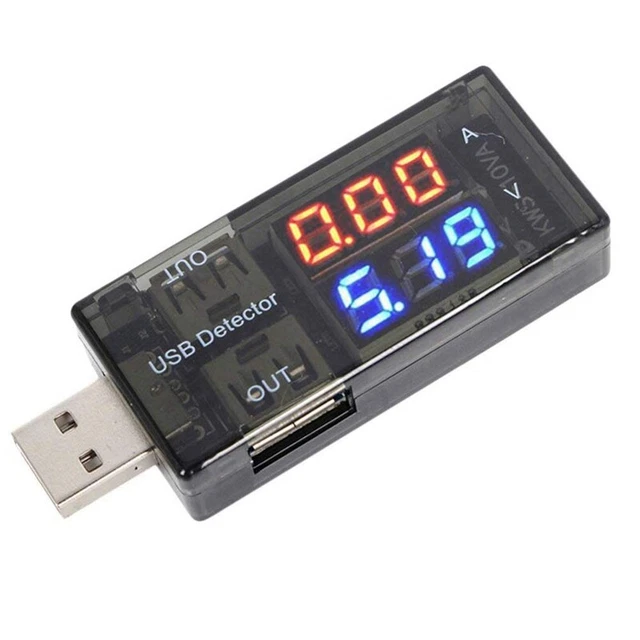 Tester USB Multifunzione Vankarr - Misuratore Tensione Corrente Per Caricabatterie PD/QC