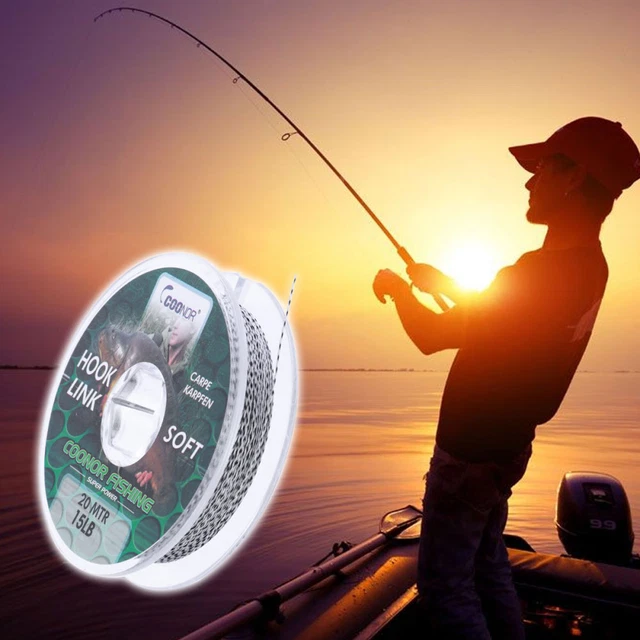 20 M Monofile Cuerda de Pesca Estilo Europeo Carpa Biblioteca Pesca
