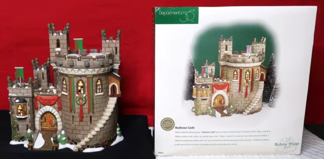 Department 56 Dickens' Village - HEATHMOOR CASTLE - Limited 1 yr production