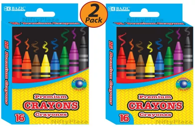 8 Packs Crayons
