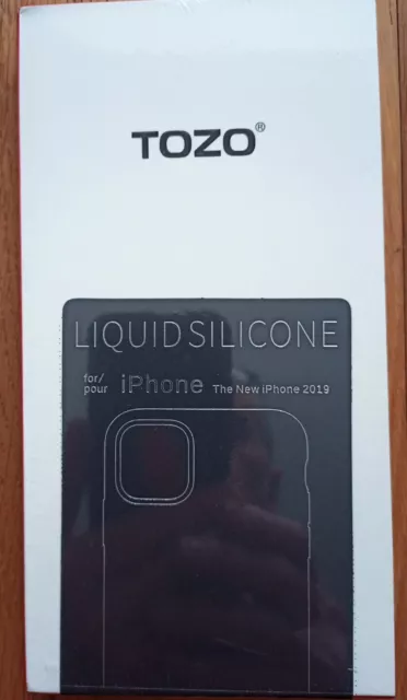 TOZO for iPhone 11 Pro Case 5.8 inch (2019) Liquid Silicone Gel Rubber RED