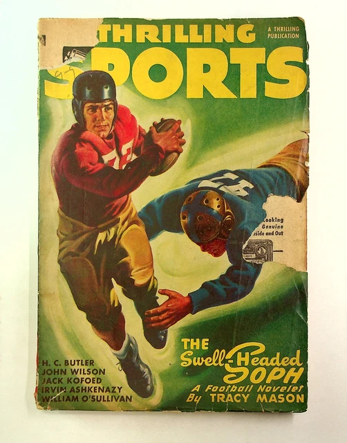 Thrilling Sports Pulp Nov 1947 Vol. 19 #3 GD+ 2.5