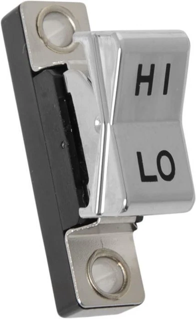 DS Headlight Hi-Low Rocker Switch Chrome Harley Davidson #139282