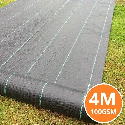 Heavy Duty Weed Control Fabric Membrane Landscape Barrier Garden Ground Cover