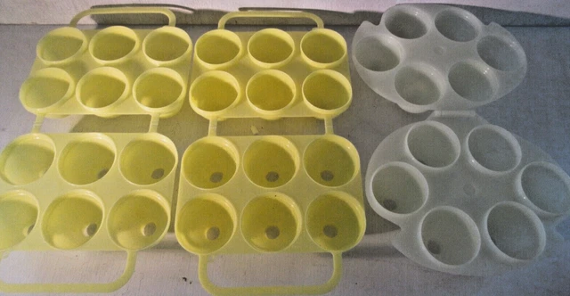 Lote de 3 moldes de huevos de gelatina paquete de 3 moldes