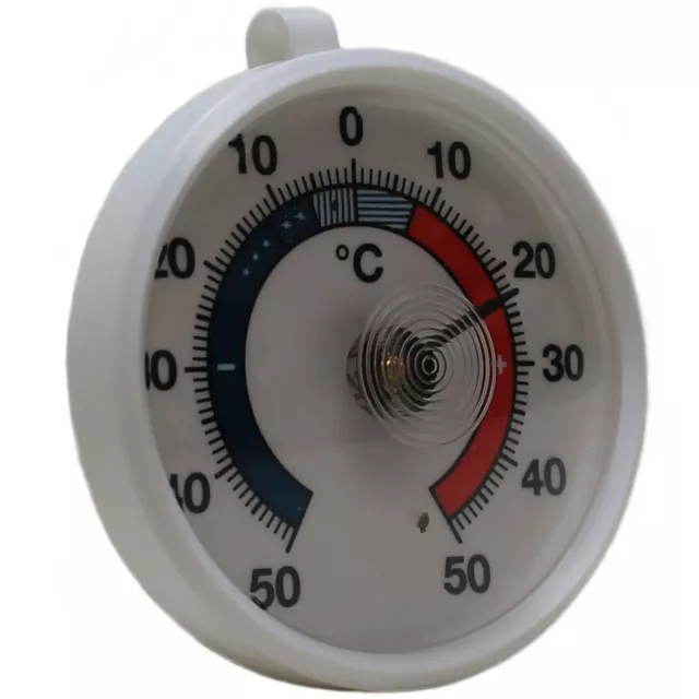 Kühlschrank Thermometer Bimetal Gefriertruhe Gefrierfach quecksilberfrei analog