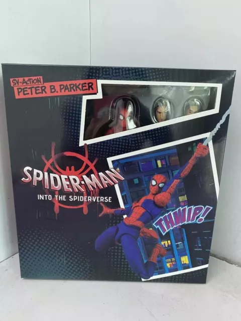 New SV-ACTION No.868 Spider-Man INTO THE SPIDER-VERSE Action Figure Box Set
