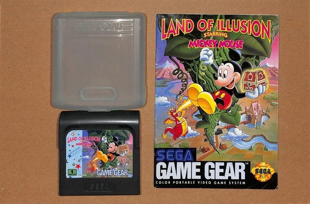 Sega Game Gear Land Of Illusion Mickey Mouse Jeu Et Notice T à Villeurbanne 22356967