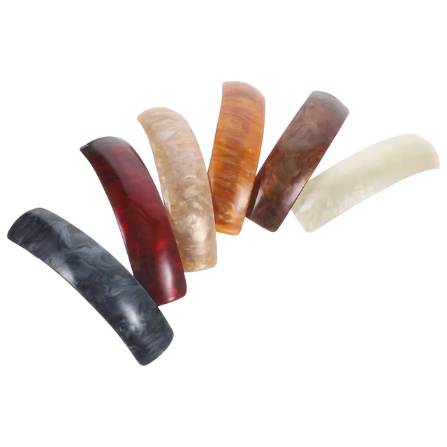 6 pz accessori per capelli ragazza clip a molla donna miss metallo su ordinazione