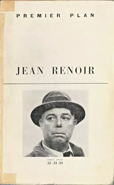 Jean Renoir Premier Plan 22 23 24  IN FRENCH Film Director