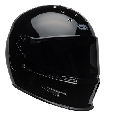 SOLIDO NERO OPACO Bell CRUISER 2020 Eliminator Casco per adulti Medium Motocross 