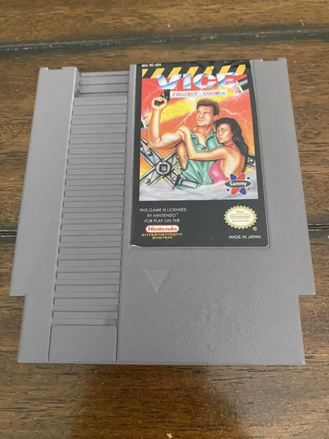 Vice: Project Doom (NES, 1991) Cartridge Only