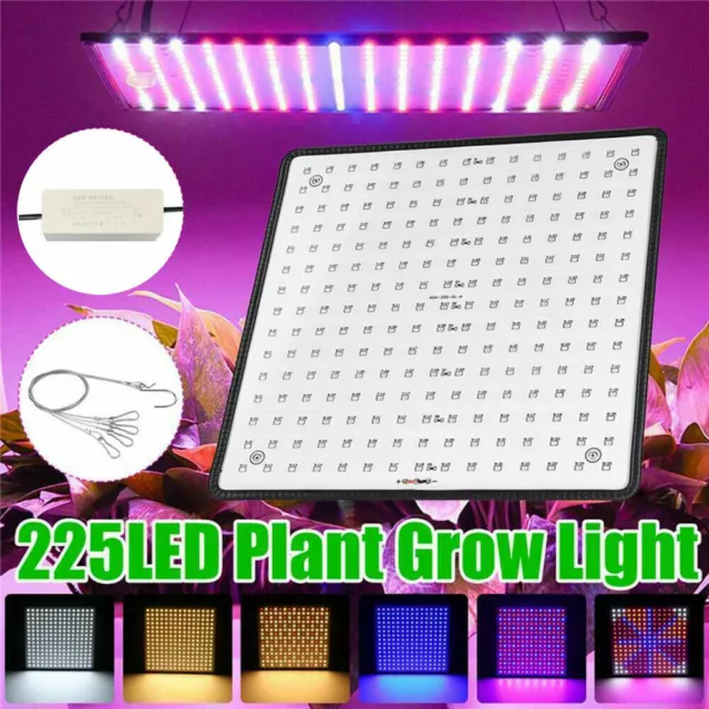 2000W 225 LED Grow Light Hydroponic Kits Growing Lamp Plant Flower Veg Indoor AU