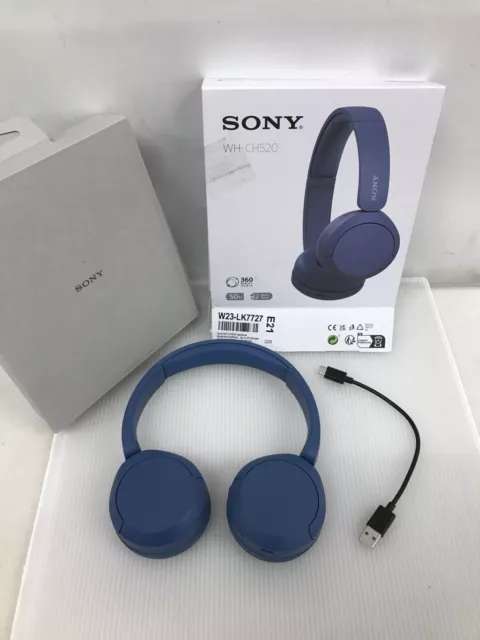 Sony WH-CH520 Kabellose Over-Ear-Kopfhörer - Blau