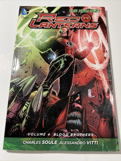Red Lanterns Vol. 4: Blood Brothers (2014, DC Comics, TPB)  VG