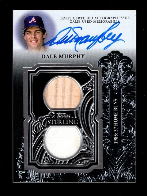 2023 Topps Sterling Dale Murphy Jersey Bat Auto Autograph 14/25 Braves 2023 Topps Sterling Dale Murphy Jersey Bat Auto Autograph 14/25 Braves