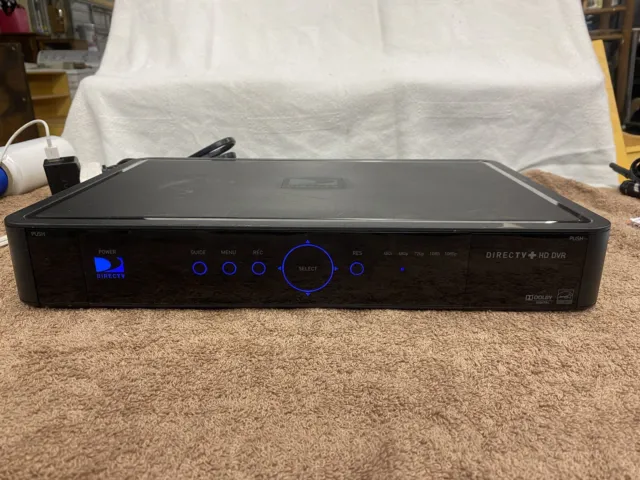 Direct TV HD DVR Satellite Receiver Box HR24-100 W Cords And Access Card*TESTED*