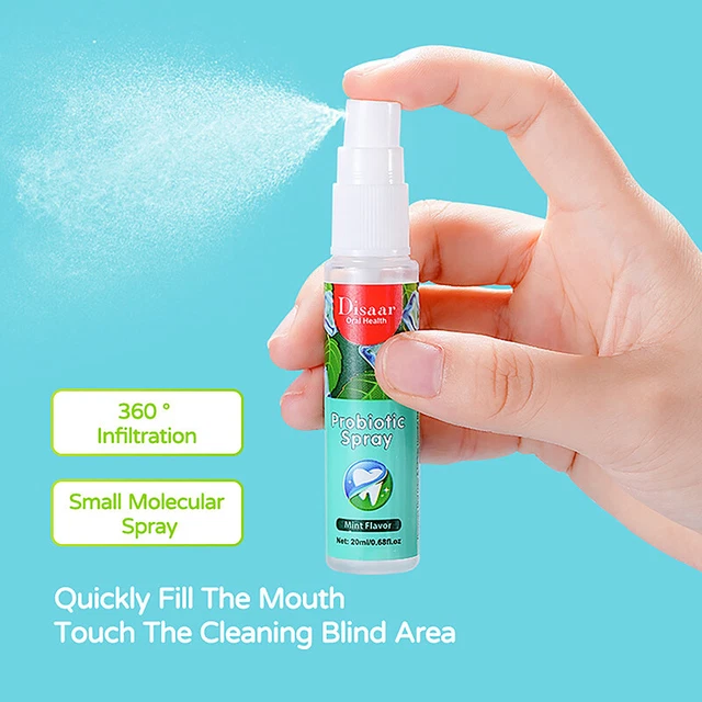 Oral Fresh Spray Breath Freshener Mint Portable Kissing Mouth Spray Date Tool