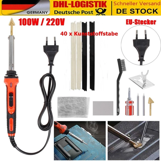 Kunststoff Schweißgerät, 100W Kunststoff Schweißen mit 7 Typen 56