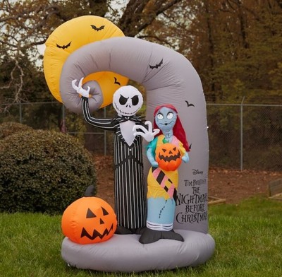 jack and sally airblown inflatable