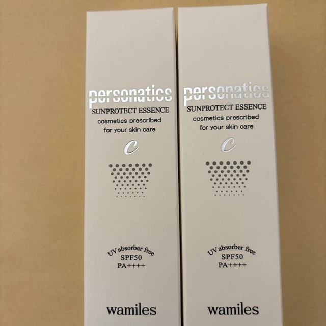 WAMILES SUNPROTECT ESSENCE C 50g x 2 set UV Absorber Free