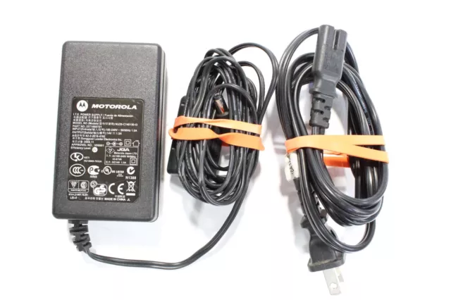 Motorola NU20-C140150-13 14V 1.5A AC/DC Power Supply Adapter Charger 21W - Black