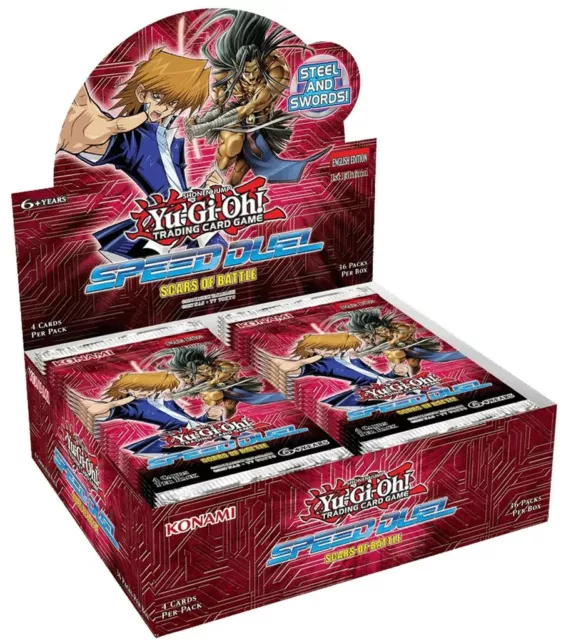 Yugioh Speed Duel Scars of Battle 1st Edition Booster Box New & Sealed