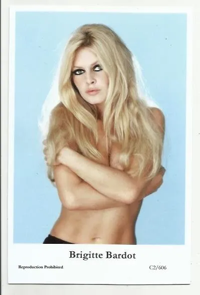 (B1) Brigitte Bardot Swiftsure Photo Postcard (C2/606) Filmstar Pin Up Glamor