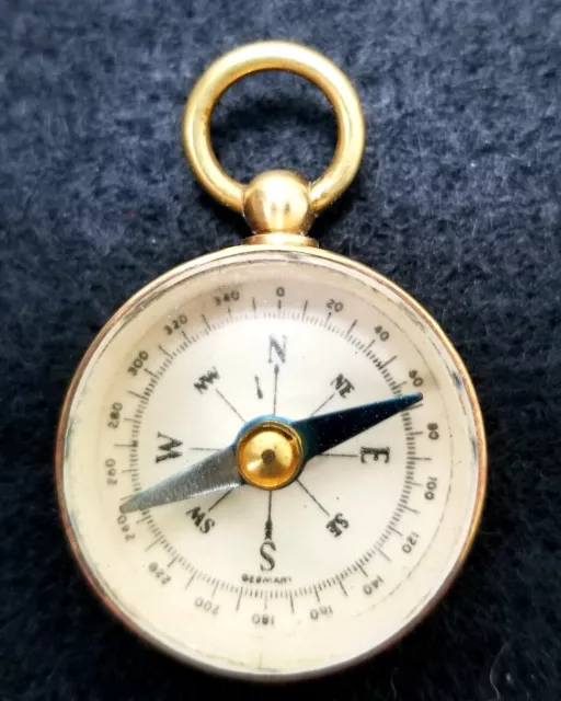 Vintage Miniature Pocket Compass