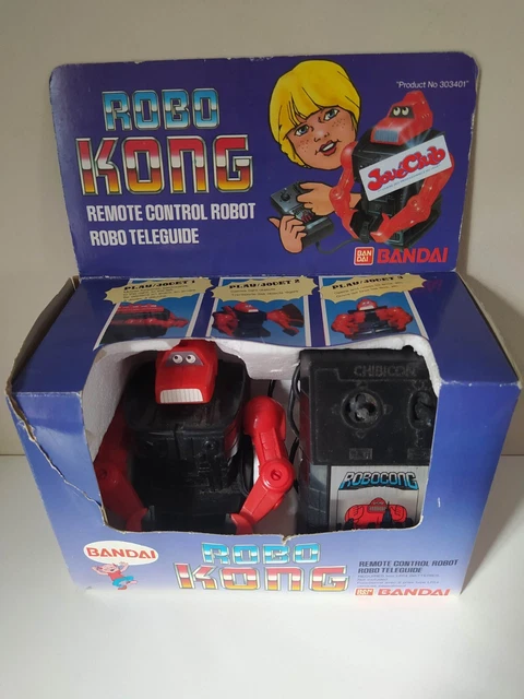 BANDAI ROBOCONG ROBO kong chibicon 80's robot téléguidé gobots rm