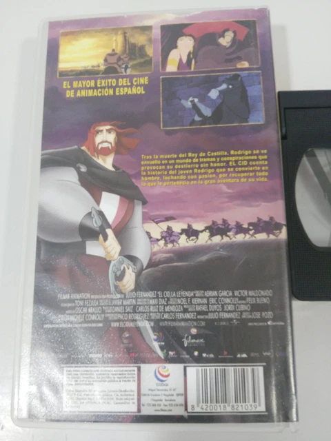 EL CID LA Leyenda - Vhs Cinta Tape España Filmax EUR 19,90 - PicClick ES