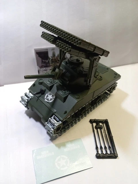 Solido Verem 1/50, char Sherman M4A3 Calliope Lance Fusée, W 89