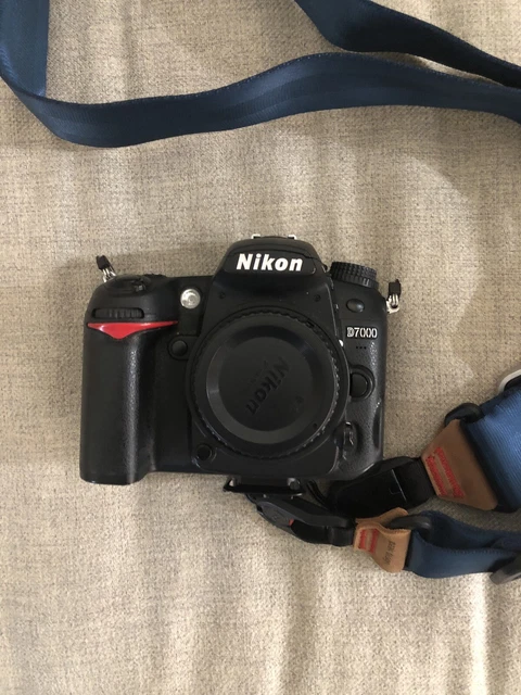 Nikon D7000 16.2 MP Digital SLR Camera - Black Body Only No Lens
