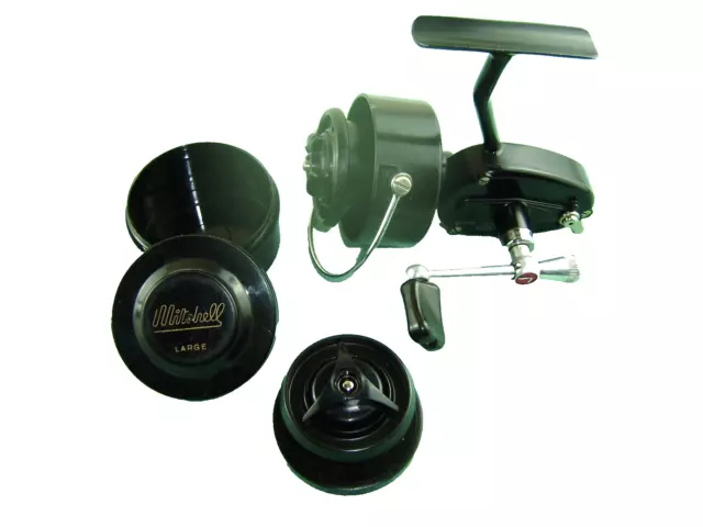 GARCIA MITCHELL 300C Spinning Reel 300 C & Extra Spool/Container