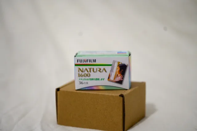 Fujifilm NATURA 1600 36exp 35mm color film  RARE expired 2019 -LAST 5 ROLLS !!!